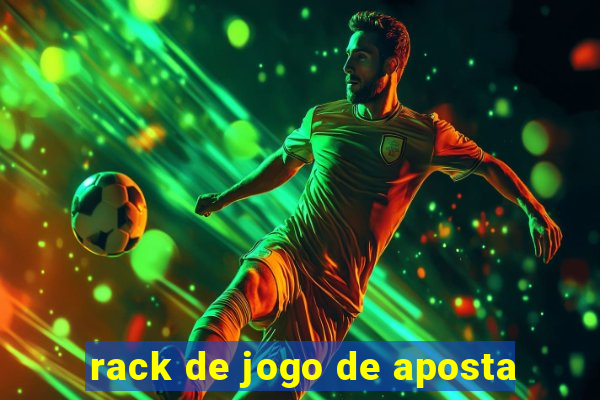 rack de jogo de aposta